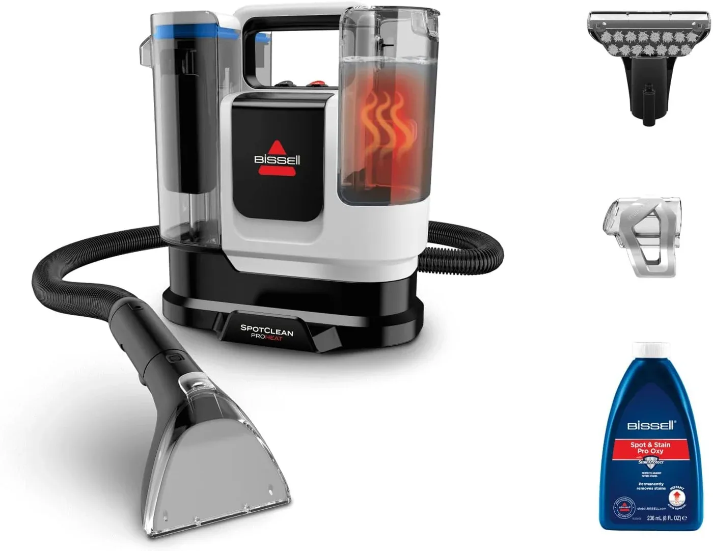 BISSELL SpotClean ProHeat Advanced 3924, 59 °C