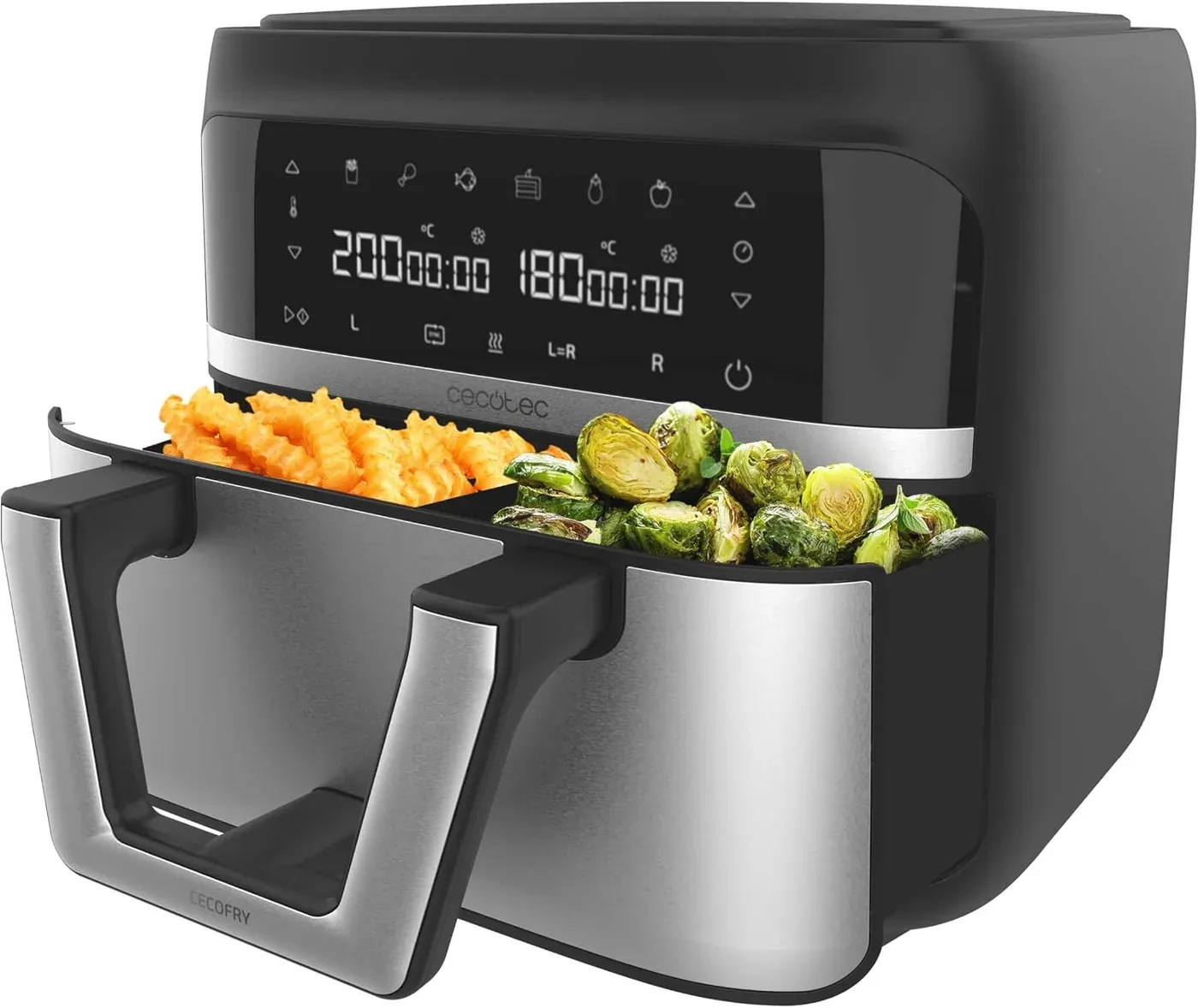 Cecotec Cecofry Dual 9 L séparable en deux