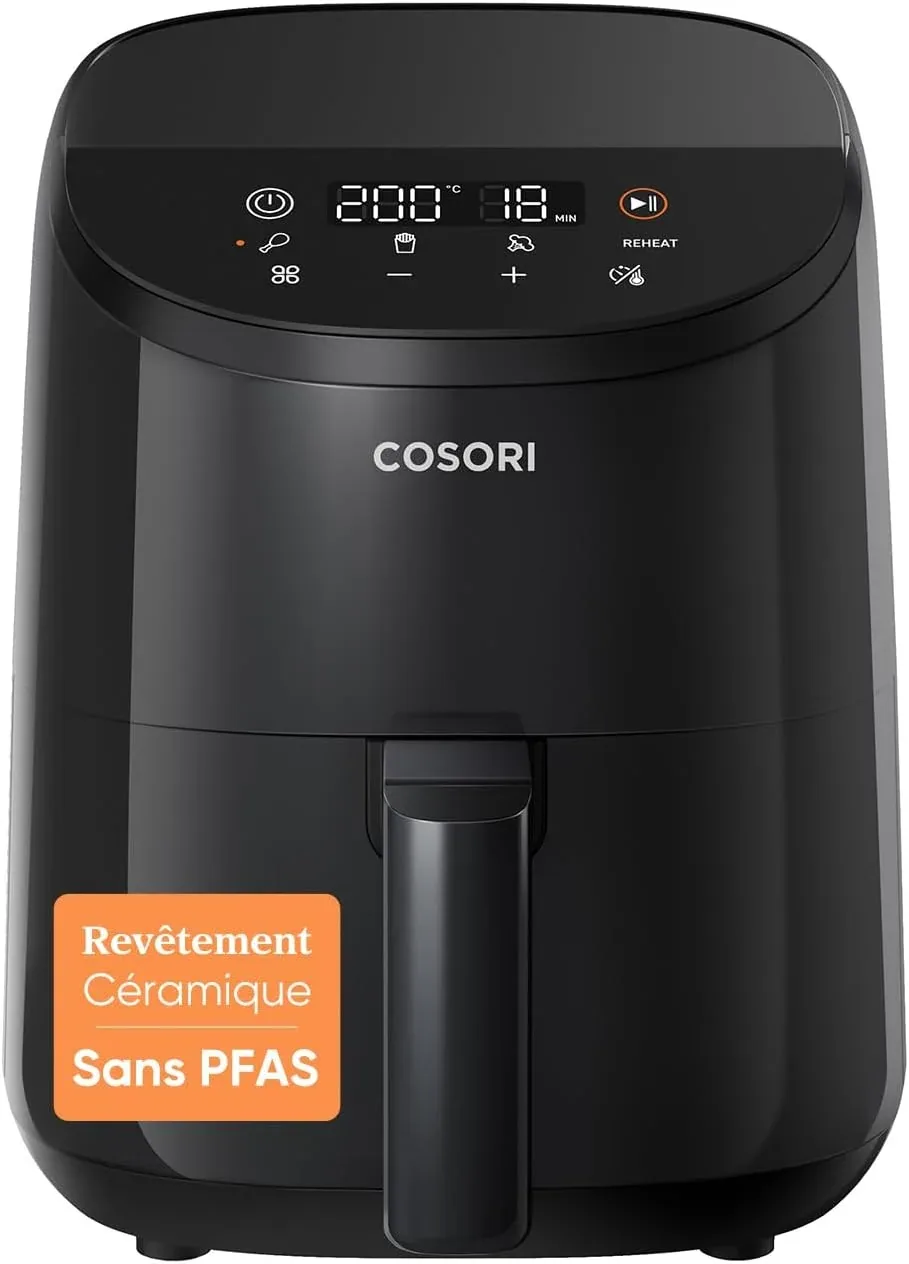Cosori Mini Air Fryer 2 L, céramique sans PFAS