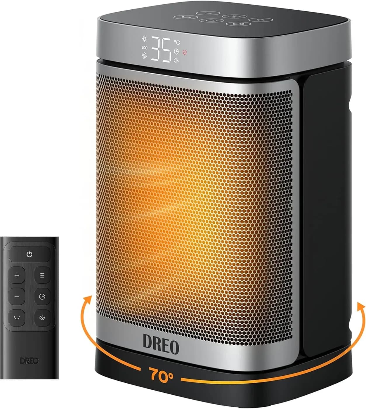 Dreo Atom One, chauffage céramique oscillant 70°