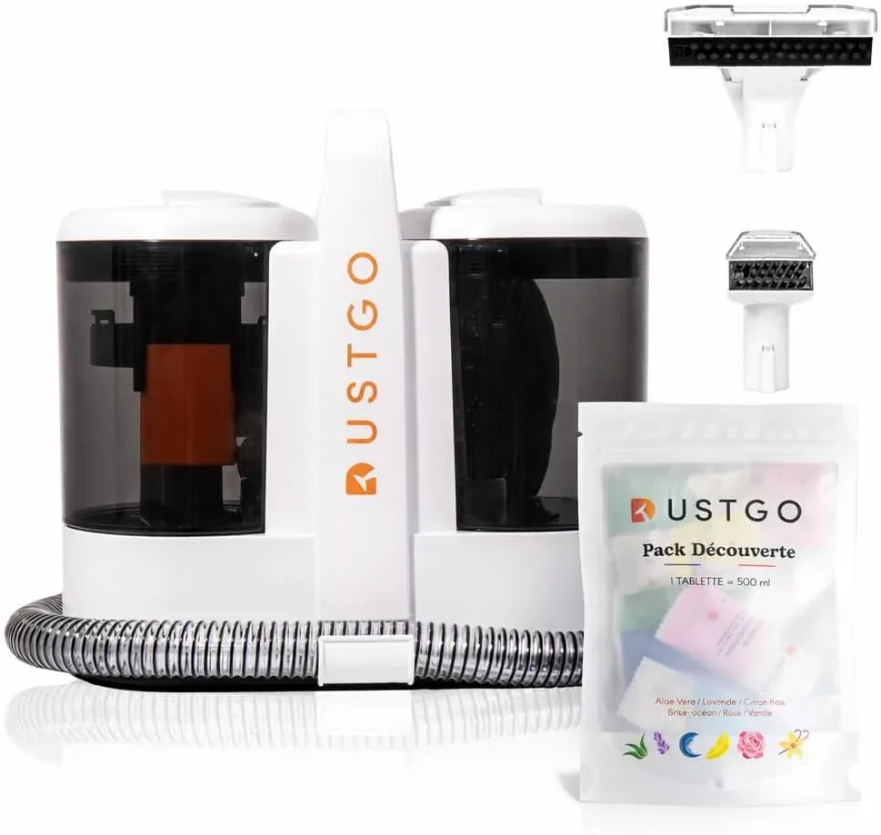 DUSTGO shampouineuse canapé et tapis 600 W