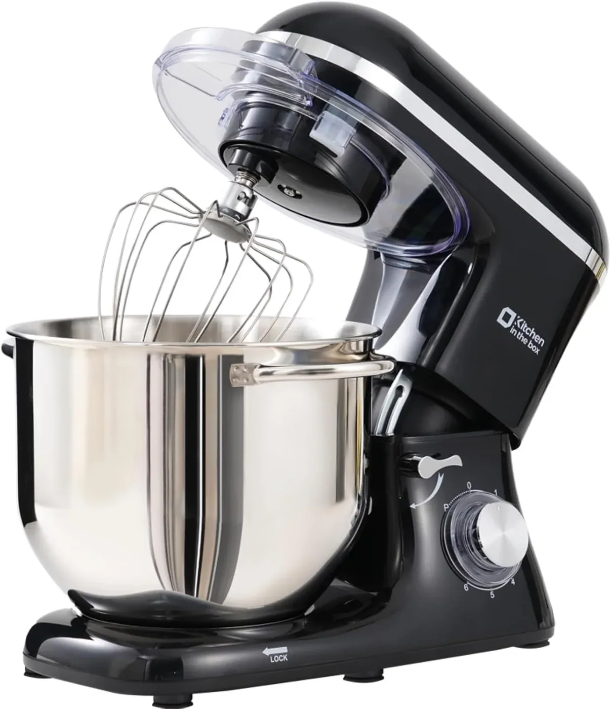 Kitchen in the box robot pâtissier 1400 W, bol inox 7,5 L