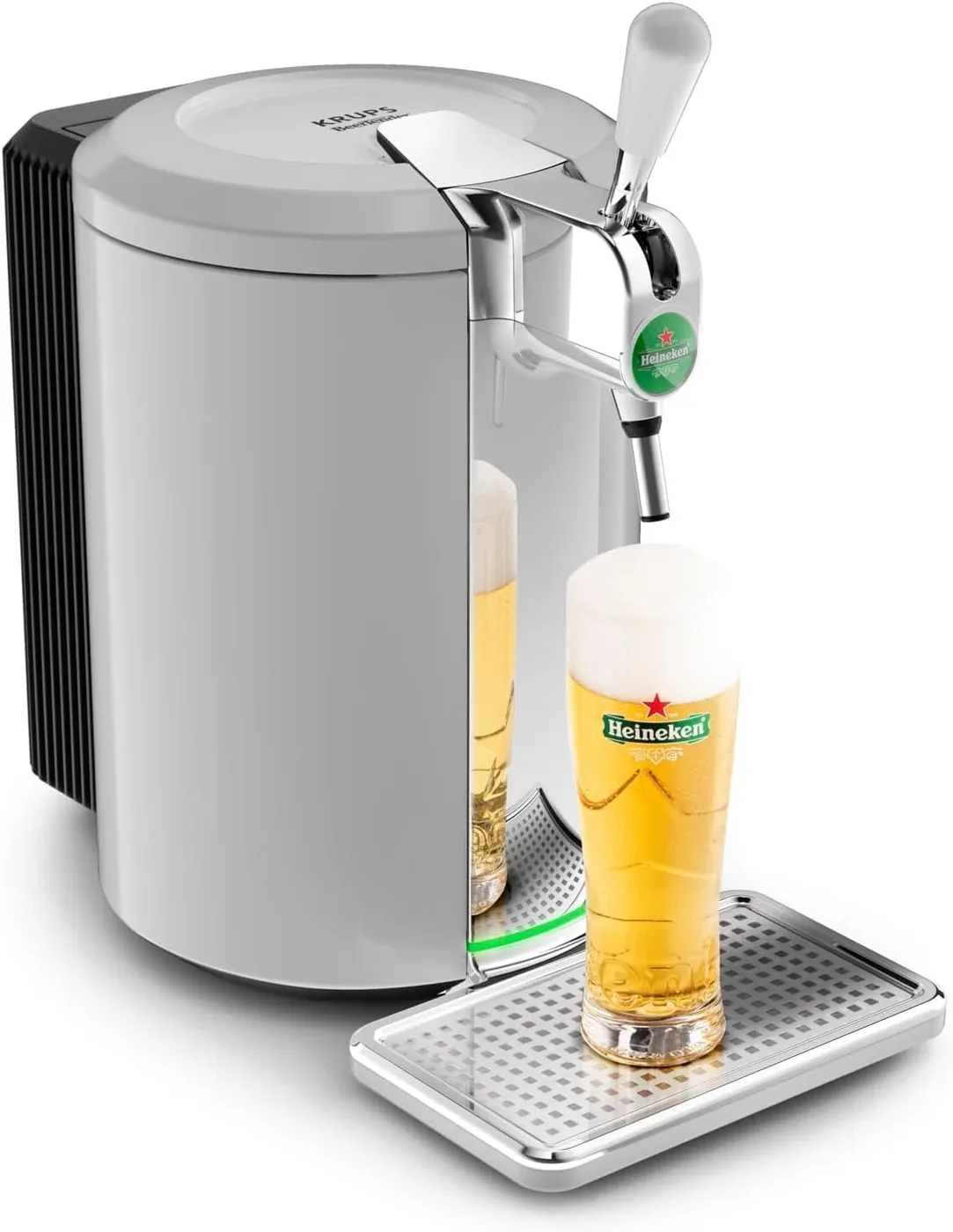 Krups BeerTender tireuse à bière argent, fûts 5 L