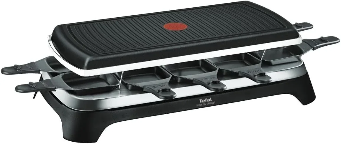 Tefal Gourmet, raclette et grill 10 personnes